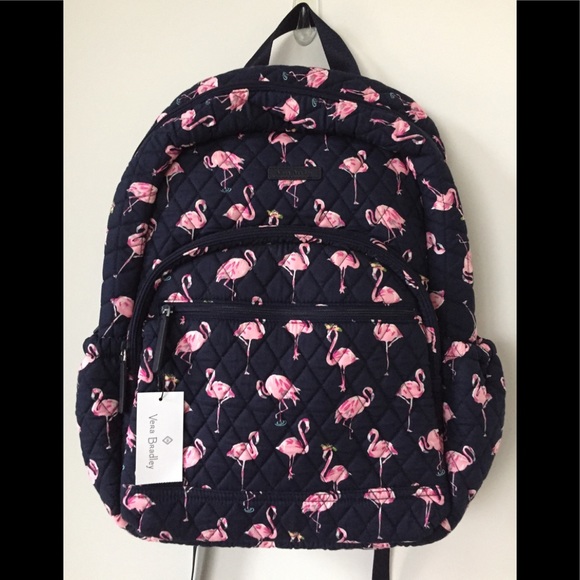 flamingo vera bradley backpack
